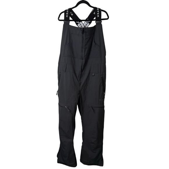 Arctix Women's Ski Bibs Snow Pants Overalls Black XL x 33 Waterproof - Picture 1 of 10